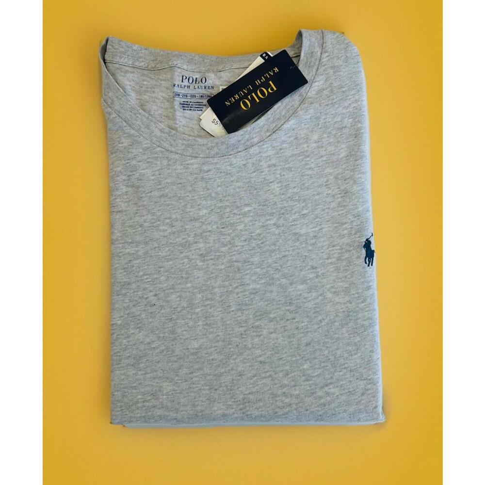 NWT Polo Ralph Lauren Big & Tall 2XB LOGO Grey T-Shirt